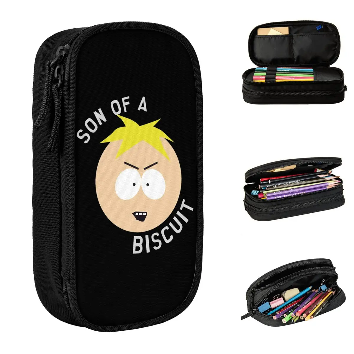 Fun Son Of A Biscuit Pencil Case Southspark Pencilcases Pen for Student Large Storage Bags School Supplies Gifts Stationery
Fun Son Of A Biscuit Pencil Case Southspark Pencilcases Pen for Student Large Storage Bags School Supplies Gifts Stationery