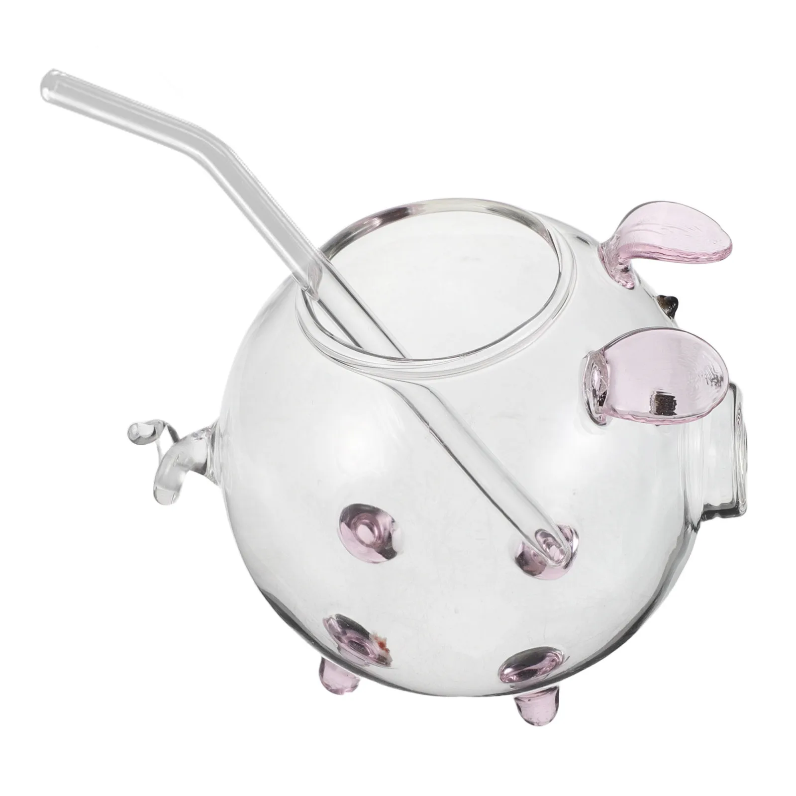 Clear Glass Pig Cocktail Cup 220Ml Fun Animal Shaped Beverage Glass for Juice Wine Cappuccino Beer Tea Coffee Water Reusable
Clear Glass Pig Cocktail Cup 220Ml Fun Animal Shaped Beverage Glass for Juice Wine Cappuccino Beer Tea Coffee Water Reusable