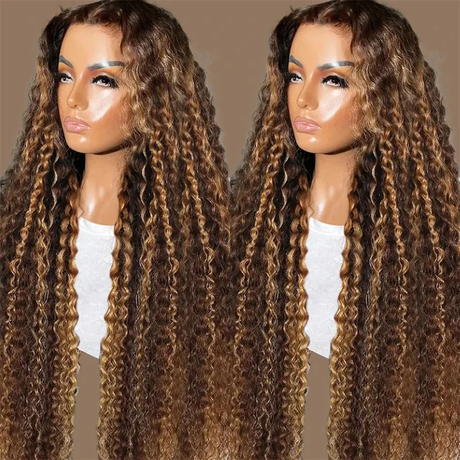 13x4 Highlight Wig Human Hair Deep Curly Lace Front Wig Colored Human Hair Wigs Pre Plucked Brazilian Deep Wave Lace Frontal Wig
13x4 Highlight Wig Human Hair Deep Curly Lace Front Wig Colored Human Hair Wigs Pre Plucked Brazilian Deep Wave Lace Frontal Wig