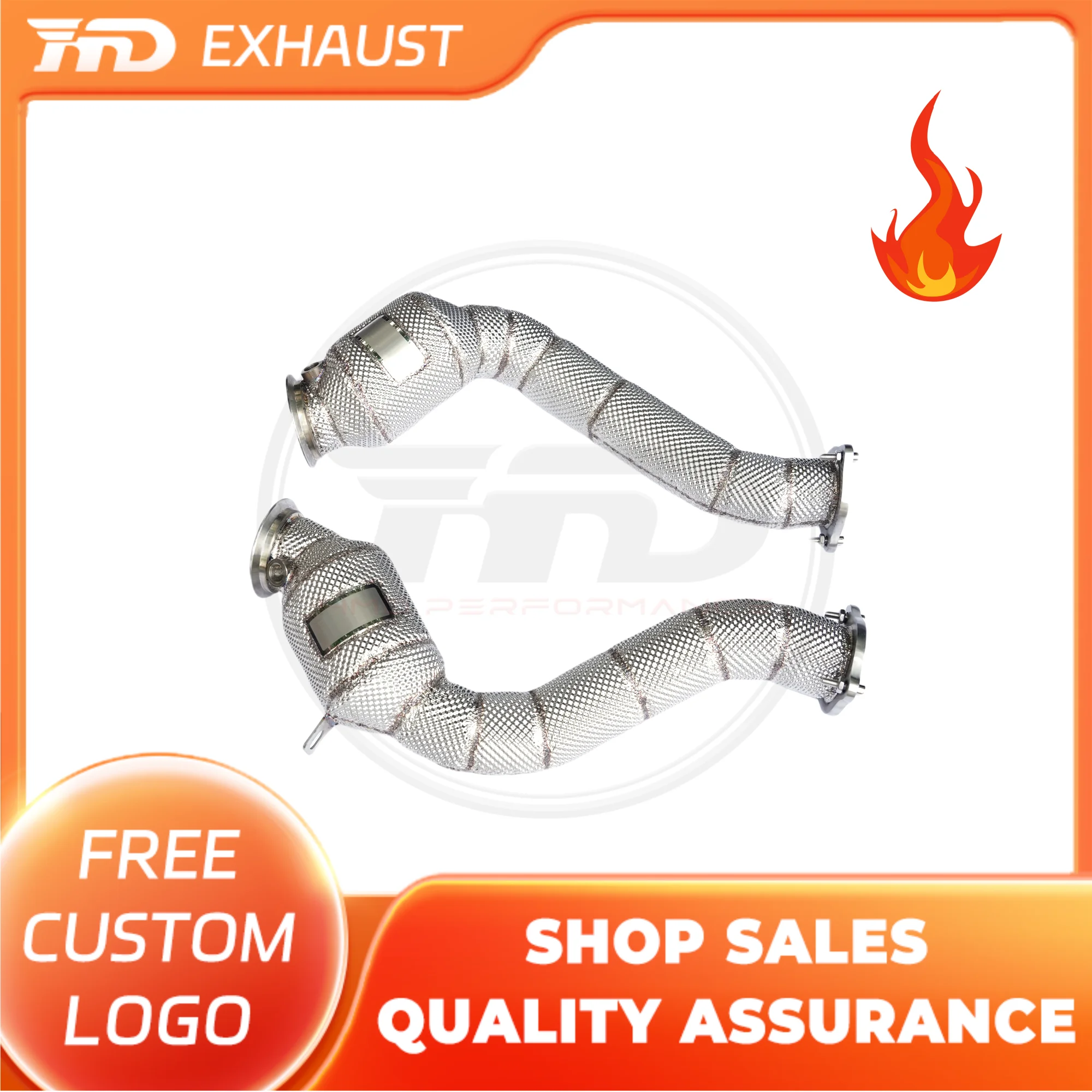 HMD Hot sale Performance Downpipe Exhaust System For Porsche Cayenne S 3.6T High Race Accessories Stainless Steel
HMD Hot sale Performance Downpipe Exhaust System For Porsche Cayenne S 3.6T High Race Accessories Stainless Steel