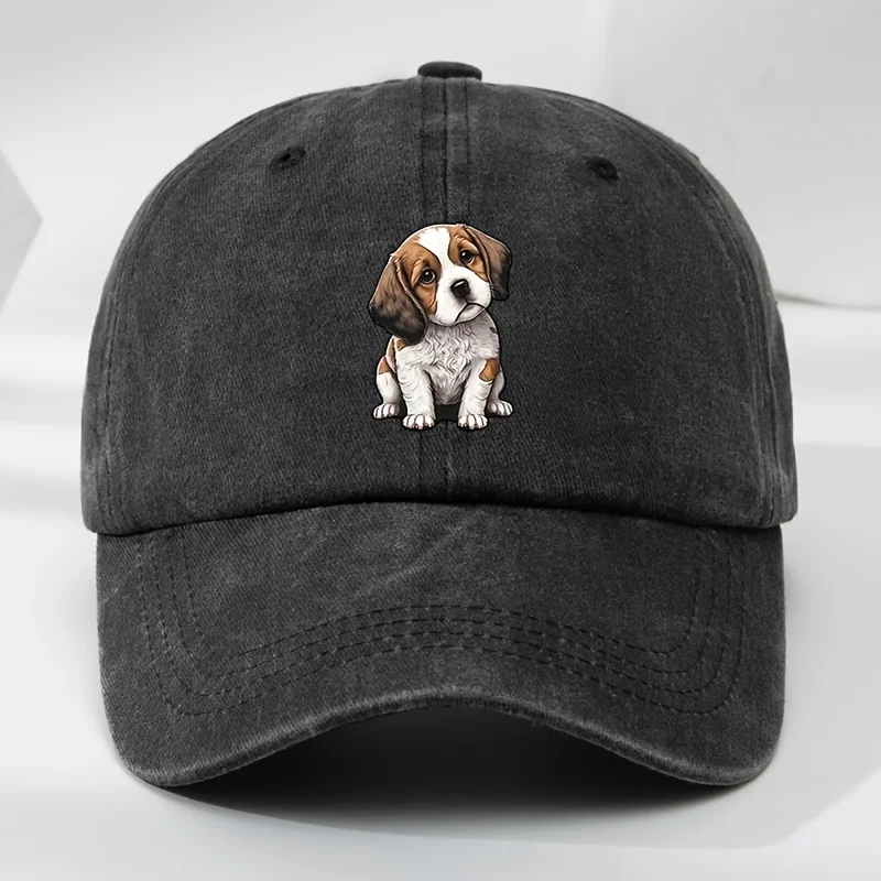 Outdoor men's and women's washed baseball caps, dog print washed duckbill caps suitable for sports and leisure
Outdoor men's and women's washed baseball caps, dog print washed duckbill caps suitable for sports and leisure