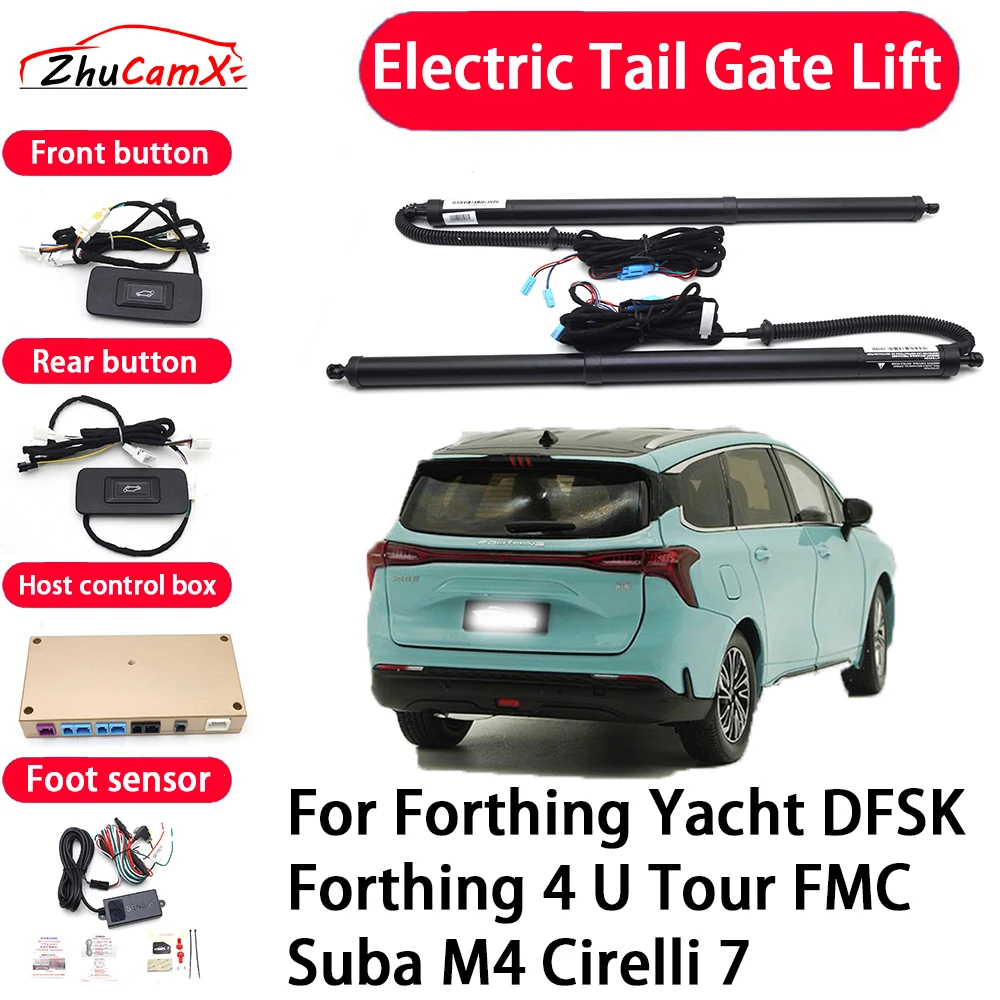 ZhuCamX Automatic Electric Tail Gate Lift Tailgate Assist System for Forthing Yacht DFSK Forthing 4 U Tour FMC Suba M4 Cirelli 7 
ZhuCamX Automatic Electric Tail Gate Lift Tailgate Assist System for Forthing Yacht DFSK Forthing 4 U Tour FMC Suba M4 Cirelli 7