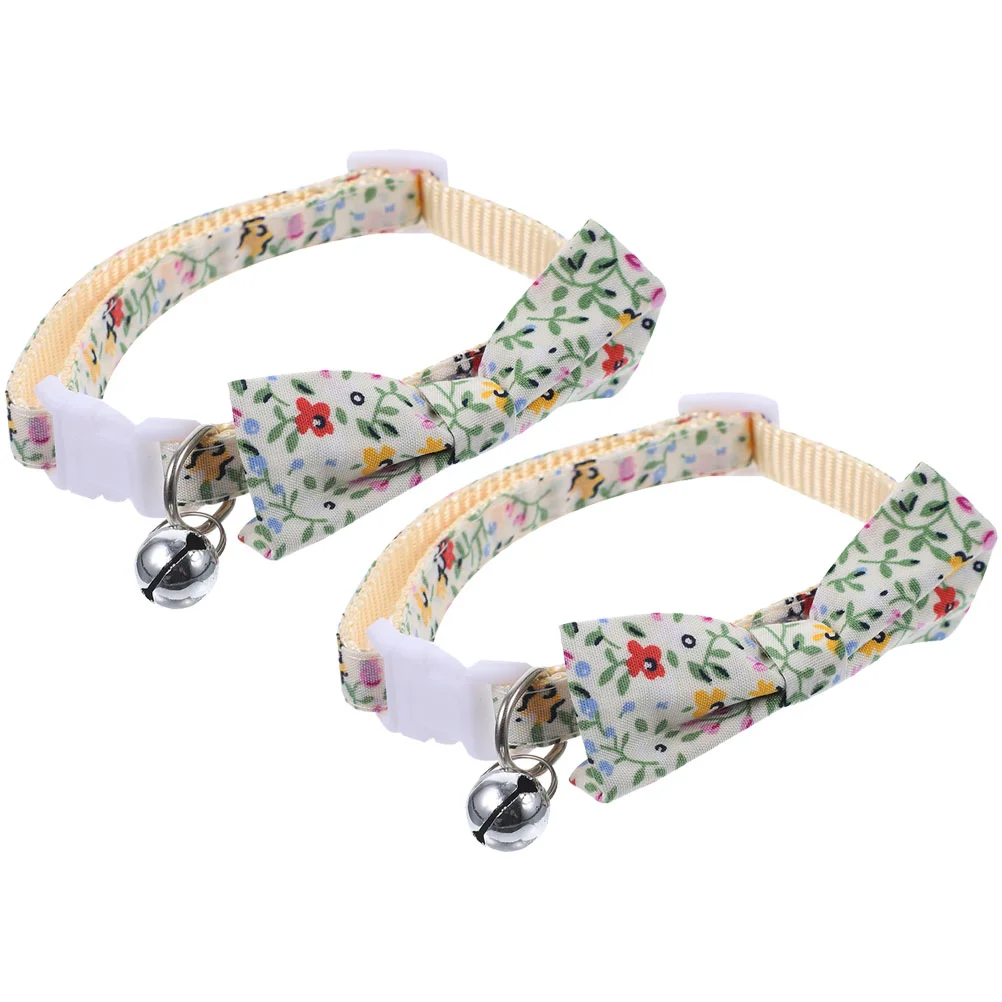Cute Cat Collar With Bell Adjustable Puppy Separated Bow Tie Spring and Summer 2pcs
Cute Cat Collar With Bell Adjustable Puppy Separated Bow Tie Spring and Summer 2pcs