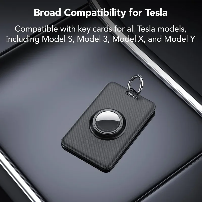 For Apple AirTag, Ultra-Slim Carbon Fiber Case, Anti-Lost Key Ring, Card Holder Protector
For Apple AirTag, Ultra-Slim Carbon Fiber Case, Anti-Lost Key Ring, Card Holder Protector