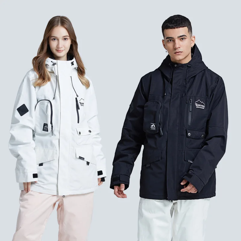 MUTUSNOW 2025 Winter Thickened Men's And Women's Ski Jacket Windproof Breathable Waterproof Hooded Snow Clothes
MUTUSNOW 2025 Winter Thickened Men's And Women's Ski Jacket Windproof Breathable Waterproof Hooded Snow Clothes