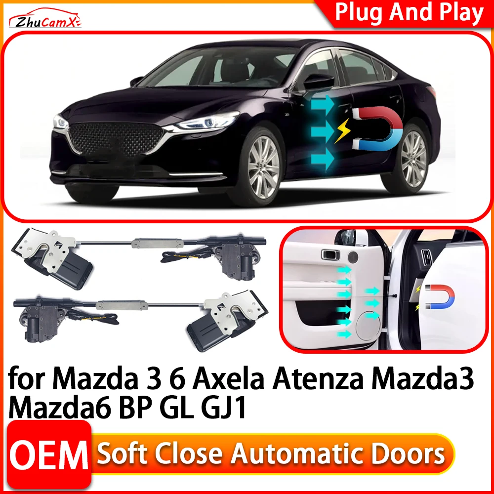 for Mazda 3 6 Axela Atenza Mazda3 Mazda6 BP GL GJ1 Car Electric Soft Close Door Closer Power Closing Door Comfort Closing System
for Mazda 3 6 Axela Atenza Mazda3 Mazda6 BP GL GJ1 Car Electric Soft Close Door Closer Power Closing Door Comfort Closing System