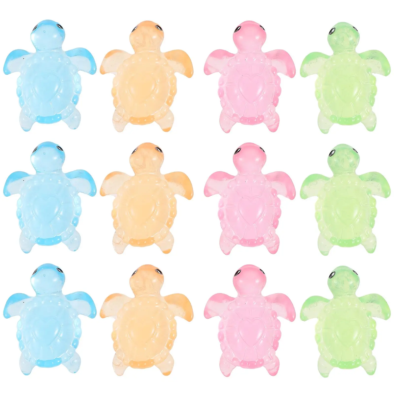 12 Pcs in Dark Turtle Decor Resin Glow In The Dark Turtle Figurine Figurines Night Landscape naments Home Desk Green
12 Pcs in Dark Turtle Decor Resin Glow In The Dark Turtle Figurine Figurines Night Landscape naments Home Desk Green