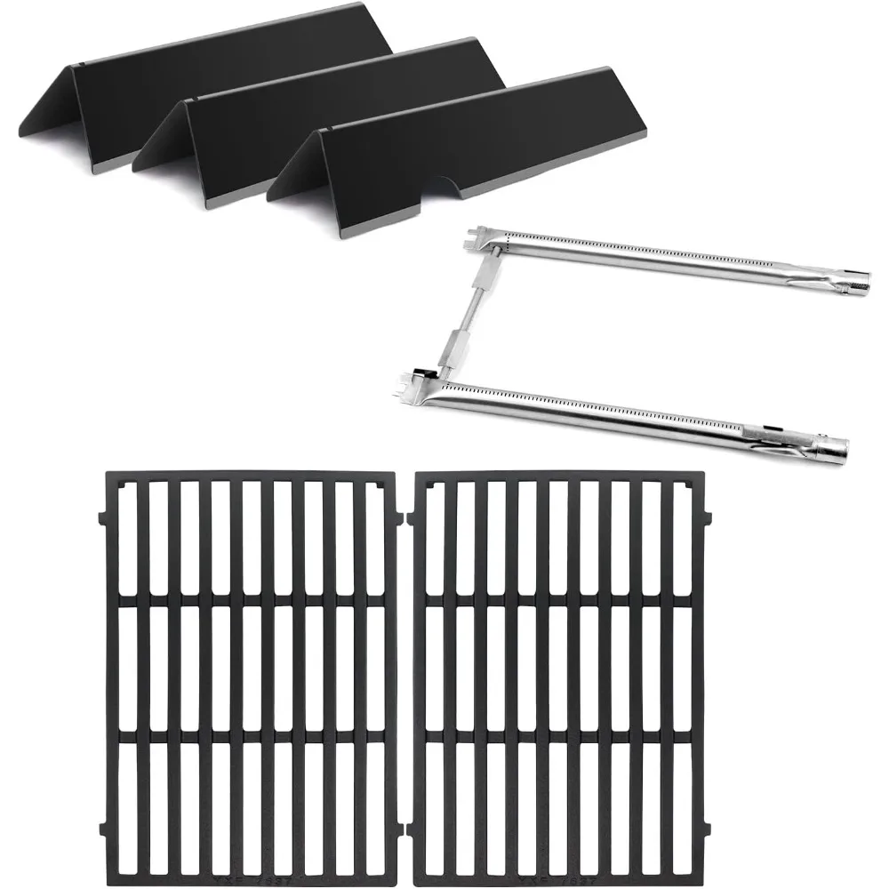 Grill Parts Replacement for Weber Spirit, 7635 Flavor Bars and 69785 Grill Burner Tubes 7637 Grill Grate for Weber Spirit I
Grill Parts Replacement for Weber Spirit, 7635 Flavor Bars and 69785 Grill Burner Tubes 7637 Grill Grate for Weber Spirit I