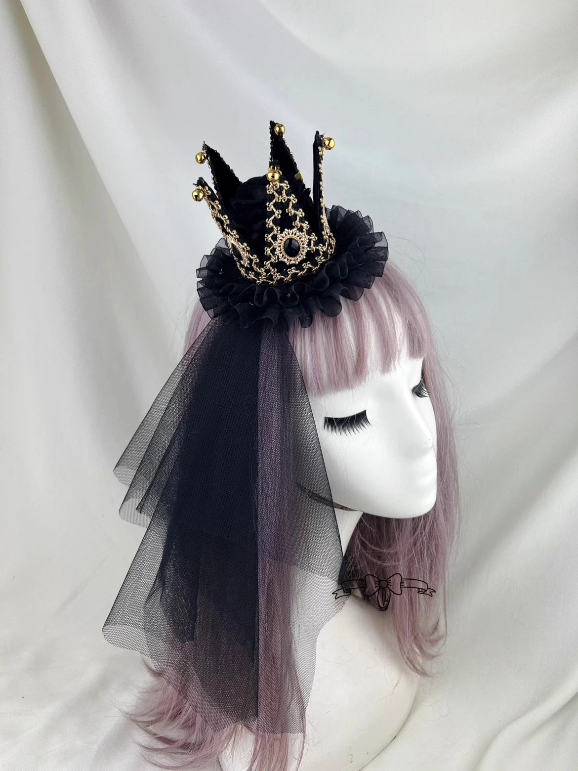 Original Lolita Gothic Silk Dark Versatile Lo Elegant Crown Hat Headwear Hair Accessories
Original Lolita Gothic Silk Dark Versatile Lo Elegant Crown Hat Headwear Hair Accessories