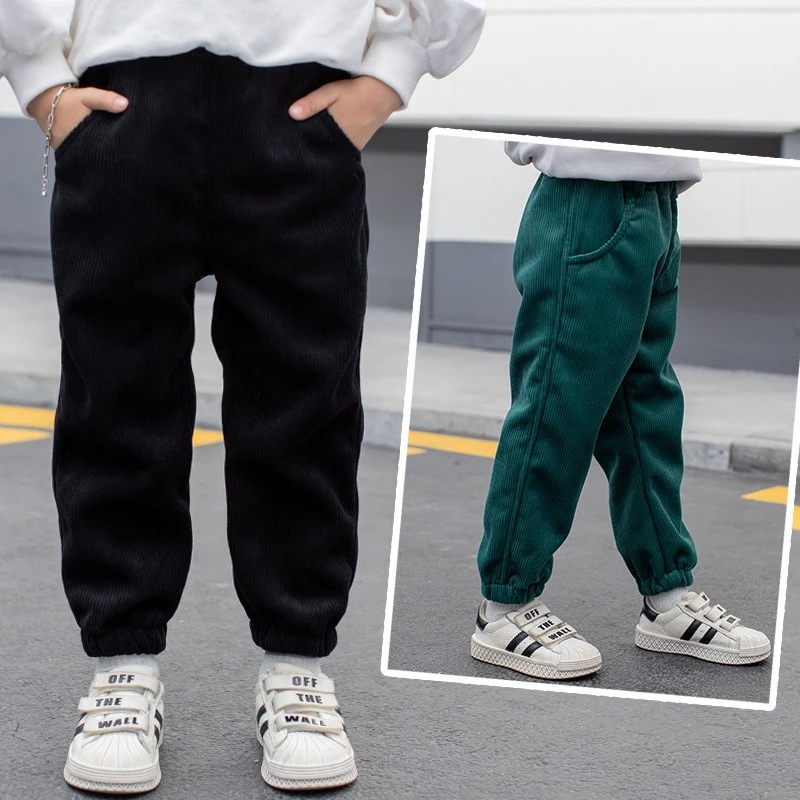 Новые вельветовые брюки для детей, брюки-шаровары в корейском стиле для мальчиков и девочек на осень-зиму
Новые вельветовые брюки для детей, брюки-шаровары в корейском стиле для мальчиков и девочек на осень-зиму