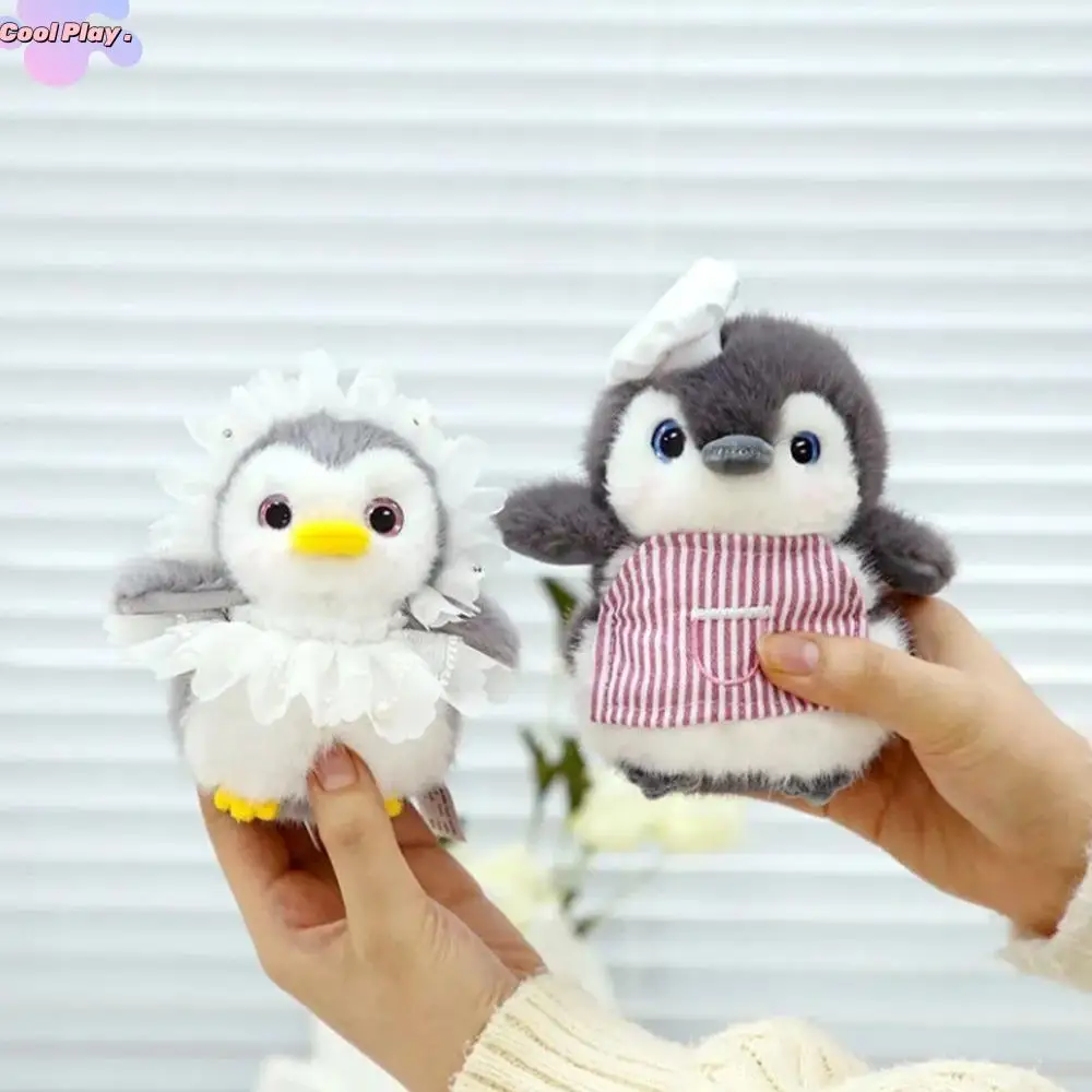 Cute Apron Penguin Plush Keychain Dressed Fluffy Penguin Car Keyring Cartoon Soft Simulation Animals Plush Toy Kids Gifts
Cute Apron Penguin Plush Keychain Dressed Fluffy Penguin Car Keyring Cartoon Soft Simulation Animals Plush Toy Kids Gifts