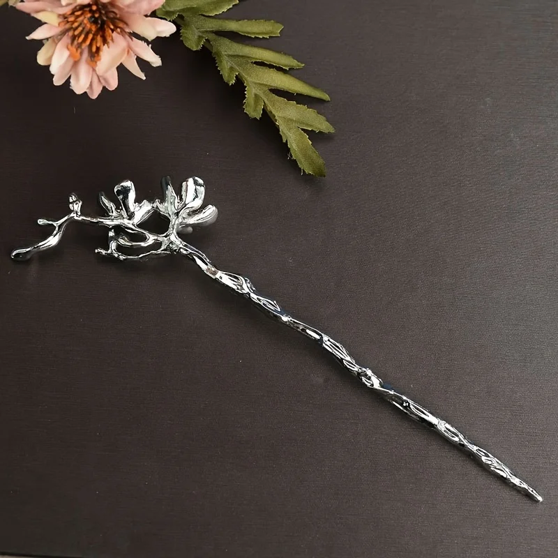 1pc Simple Chinese Style Women's Hair Clip Fashion Silver Banquet Party Daily Versatile Metal Hair Plate Hair Clip Hair Strap
1pc Simple Chinese Style Women's Hair Clip Fashion Silver Banquet Party Daily Versatile Metal Hair Plate Hair Clip Hair Strap