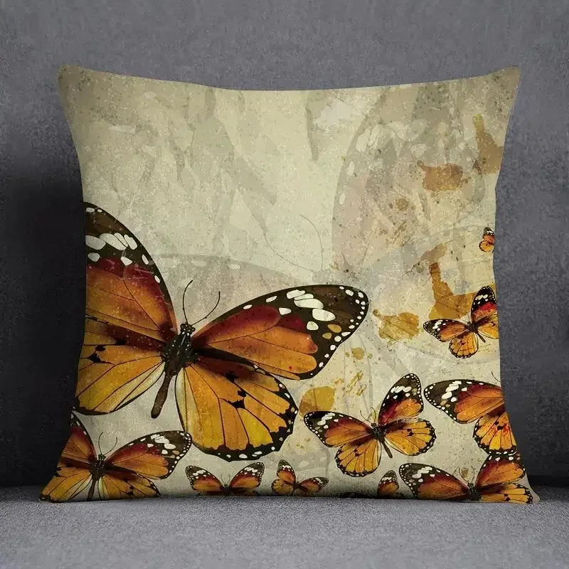 Vintage Butterfly Print Cushion Cover Peach Skin Throw Pillow Cover Pillowcase Sofa Living Room Spring Home Decor Pillow Case
Vintage Butterfly Print Cushion Cover Peach Skin Throw Pillow Cover Pillowcase Sofa Living Room Spring Home Decor Pillow Case
