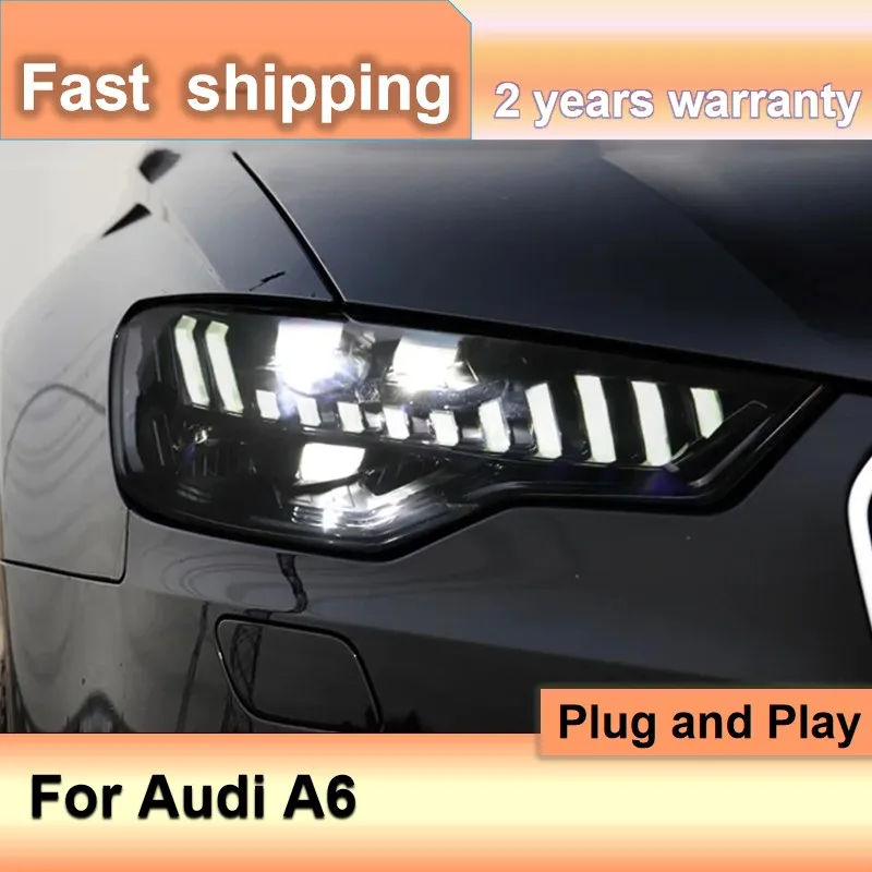 Car Accessories for Audi A6 Headlight 2012 2013 2014 2015 A6 Head Lamp Dynamic Turn Signal DRL Audi A6 Front Light High Low Beam
Car Accessories for Audi A6 Headlight 2012 2013 2014 2015 A6 Head Lamp Dynamic Turn Signal DRL Audi A6 Front Light High Low Beam