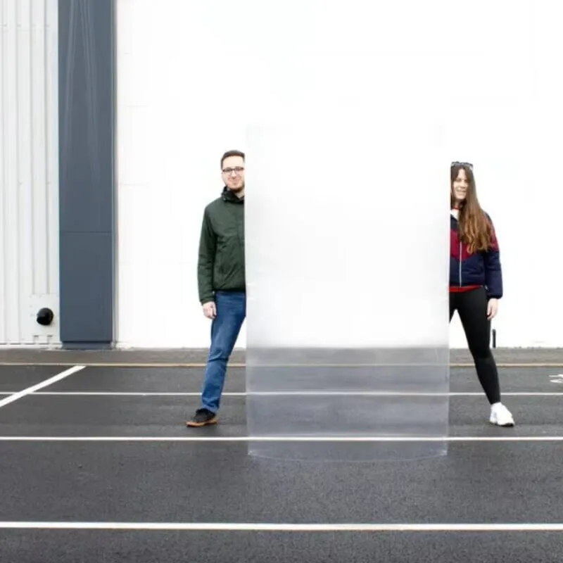 Magic Invisibility Prop Transparent Lens Panel for Illusion Shows Lightweight Durable Easy to Use Stage Performance Accessory
Magic Invisibility Prop Transparent Lens Panel for Illusion Shows Lightweight Durable Easy to Use Stage Performance Accessory