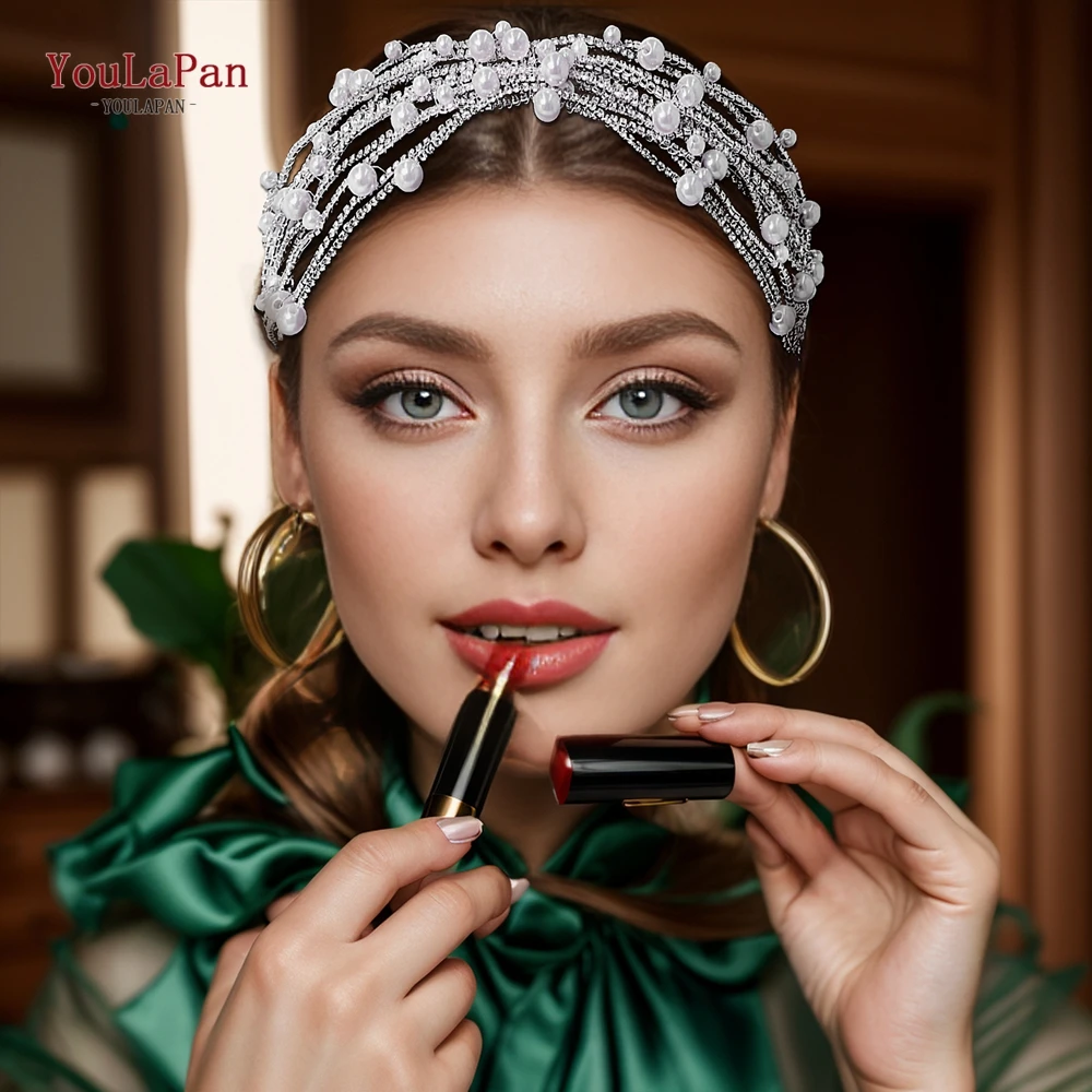 YouLaPan Wedding Rhinestone Chain Headwear Women Bride Decorative Headband Princess Makeup Styling Hair Accessories HP658
YouLaPan Wedding Rhinestone Chain Headwear Women Bride Decorative Headband Princess Makeup Styling Hair Accessories HP658