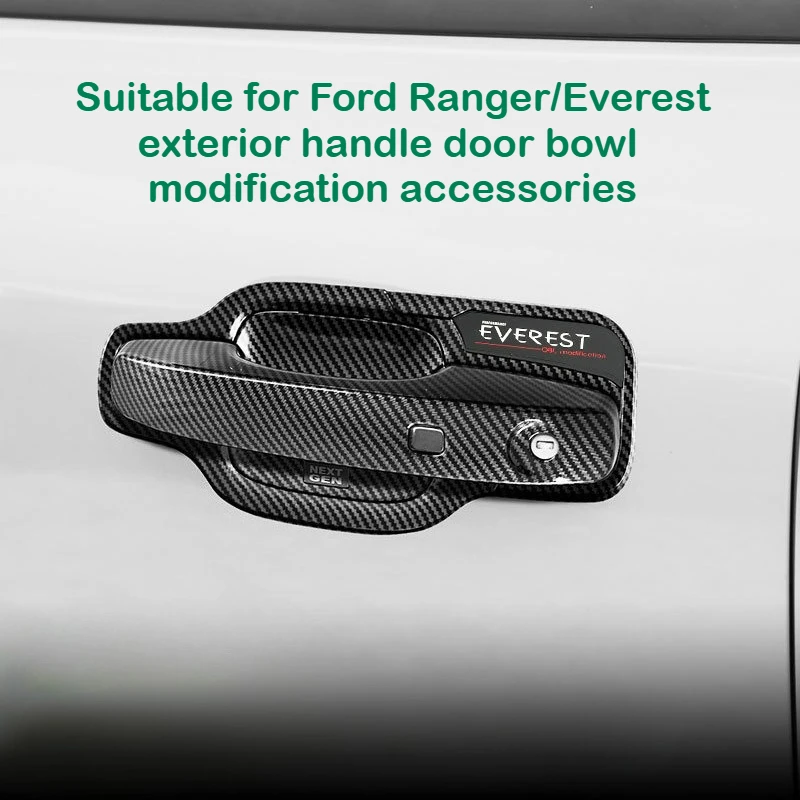 Для Ford Ranger Everest 2022, внешняя ручка, дверная чаша, наклейка, модификация дверной ручки, аксессуары
Для Ford Ranger Everest 2022, внешняя ручка, дверная чаша, наклейка, модификация дверной ручки, аксессуары