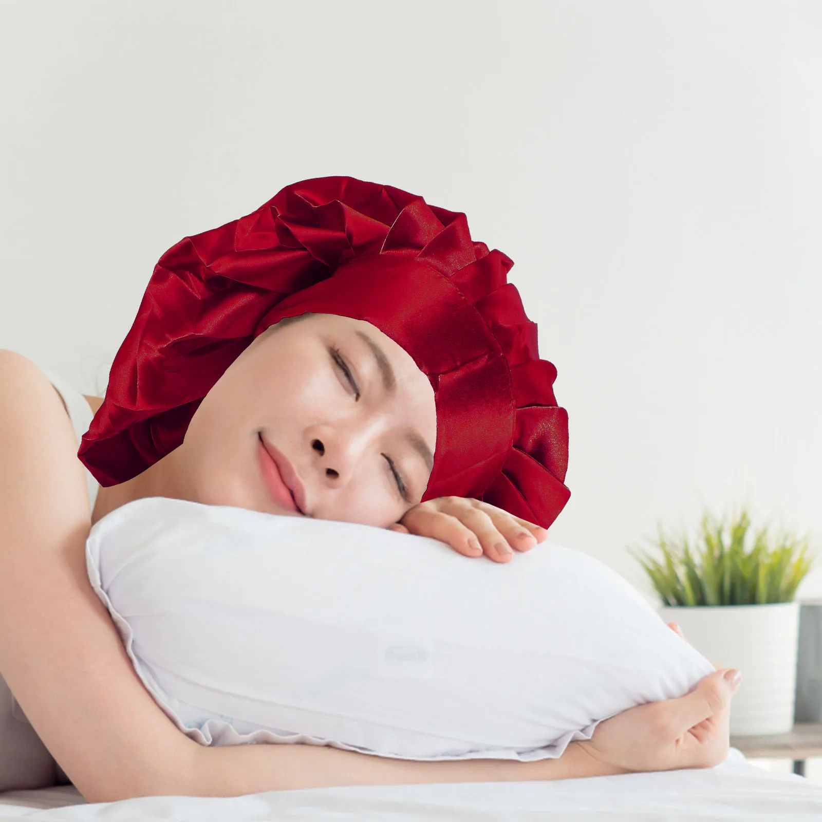 Satin Bonnet Home Accessory Headscarf Hat for Sleeping Caps Women Elastic Hair Comfortable Maternity Winter Home
Satin Bonnet Home Accessory Headscarf Hat for Sleeping Caps Women Elastic Hair Comfortable Maternity Winter Home