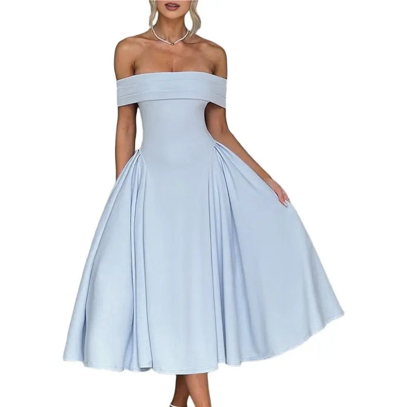 CYL-Women's Off The Shoulder Cocktail Maxi Dress Sleeveless Casual A Line Elegant Flowy Formal Dresses
CYL-Women's Off The Shoulder Cocktail Maxi Dress Sleeveless Casual A Line Elegant Flowy Formal Dresses