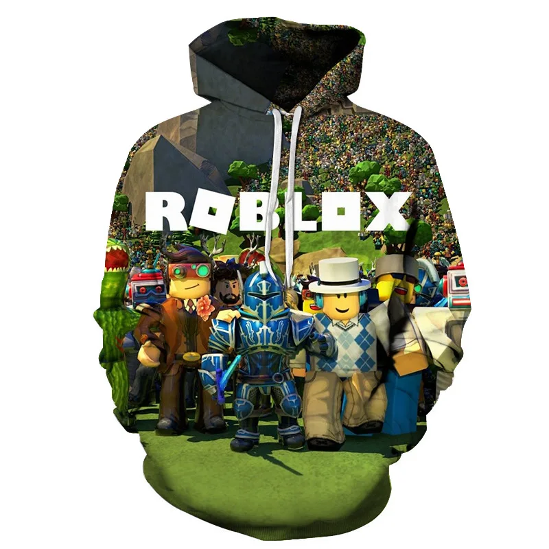 Свитер ROBLOX с капюшоном, анимационная периферийная 3D цифровая печать, модный Свободный пуловер для пар, свитер для взрослых и детей
Свитер ROBLOX с капюшоном, анимационная периферийная 3D цифровая печать, модный Свободный пуловер для пар, свитер для взрослых и детей