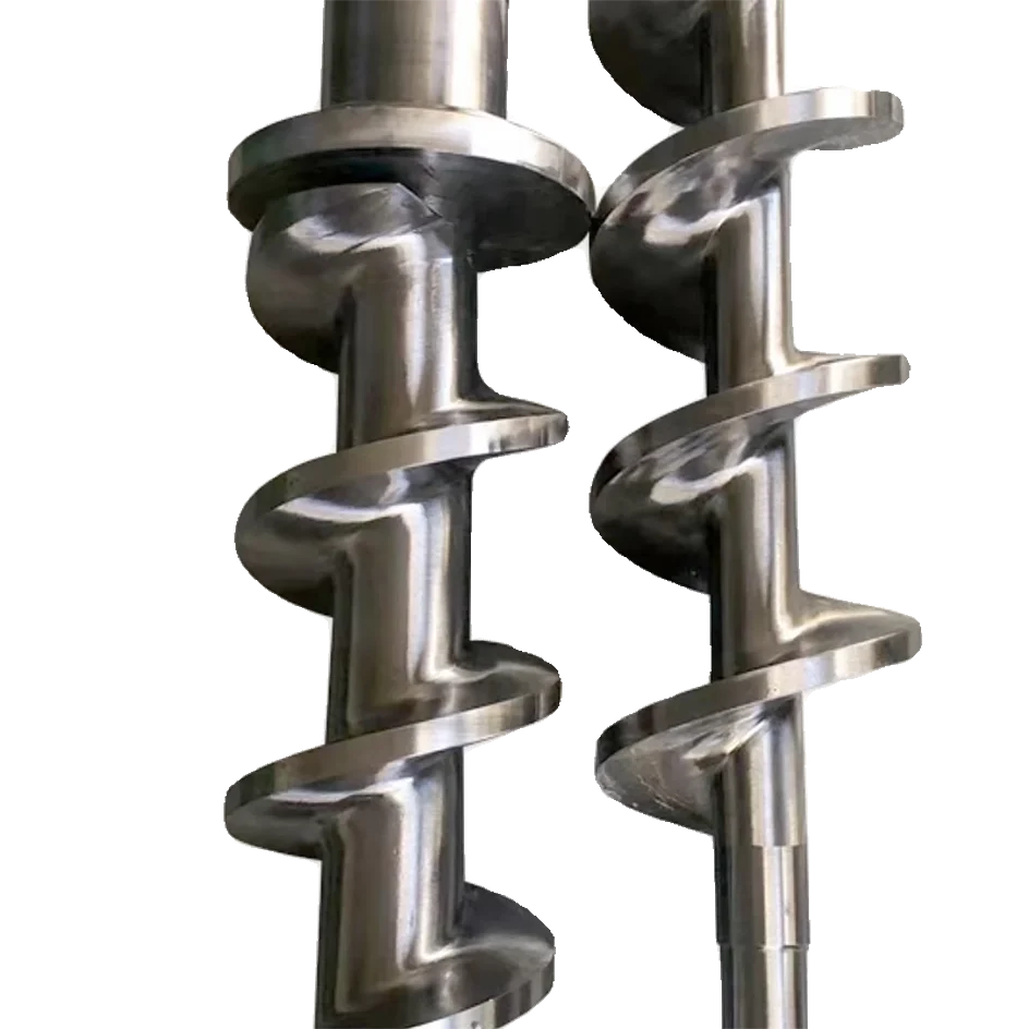 Custom auger screw Stirring and Conveying, Stainless Steel Screw Barrel, Spiral Blade, Feeding Screw Rod of Injection Molding
Custom auger screw Stirring and Conveying, Stainless Steel Screw Barrel, Spiral Blade, Feeding Screw Rod of Injection Molding
