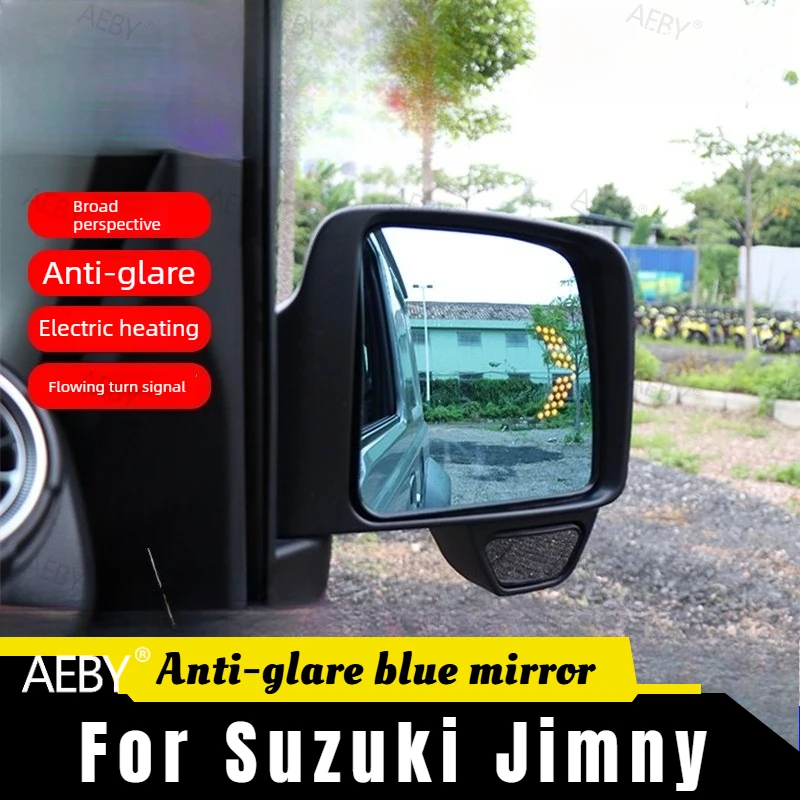 For Suzuki Jimny 2019-2026 blue wide angle lens,Anti-glare wide-angle convex mirror,Anti-glare blue mirror rearview mirror
For Suzuki Jimny 2019-2026 blue wide angle lens,Anti-glare wide-angle convex mirror,Anti-glare blue mirror rearview mirror