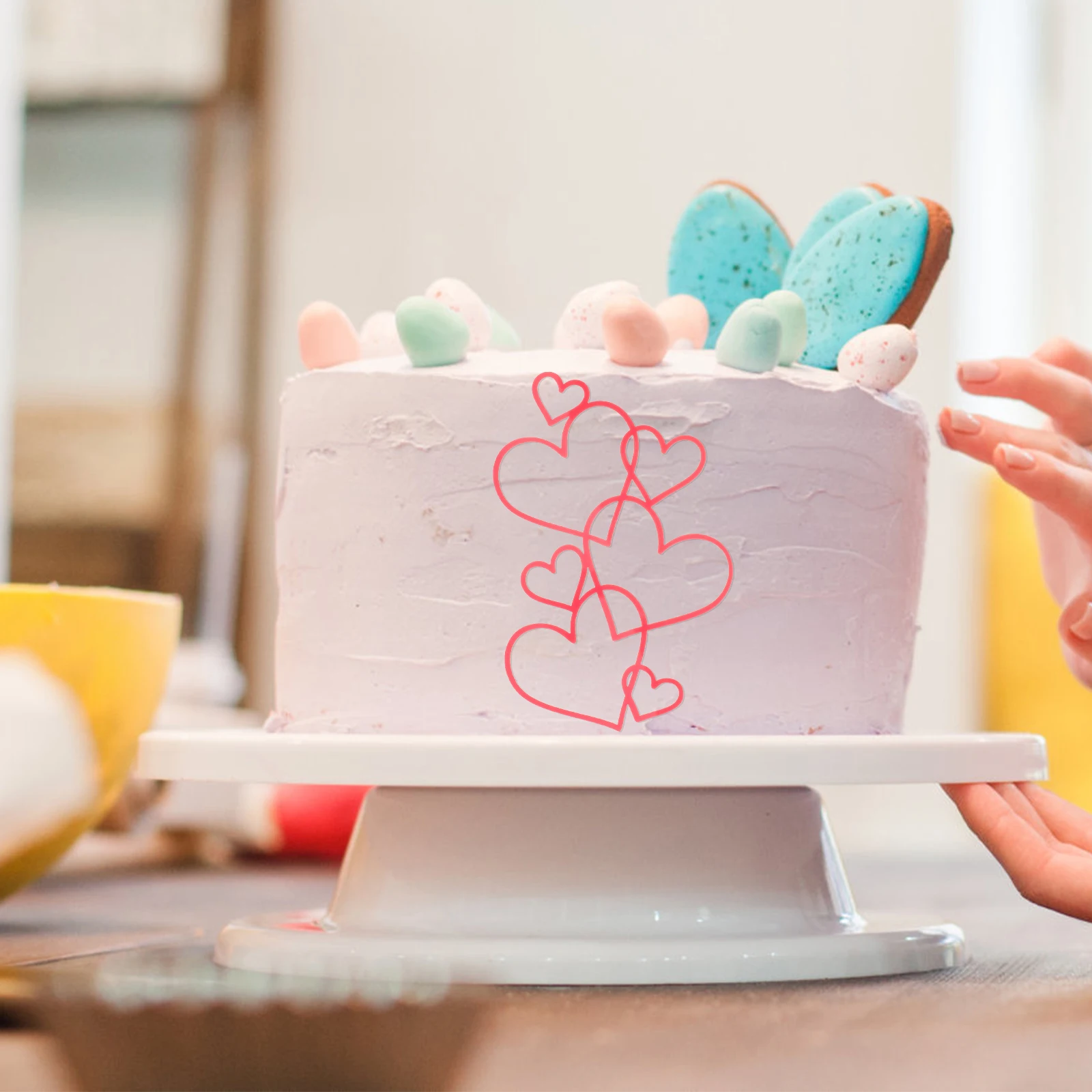 6 Pcs Ornament Heart Cake Decoration Topper Decorations Valentine Valentine's Day Toppers Red Cupcake Baby
6 Pcs Ornament Heart Cake Decoration Topper Decorations Valentine Valentine's Day Toppers Red Cupcake Baby