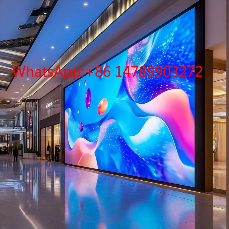 Indoor LED Video Wall Seamless Splicing High Refresh Stage Background Rental Advertising Display Screen
Indoor LED Video Wall Seamless Splicing High Refresh Stage Background Rental Advertising Display Screen