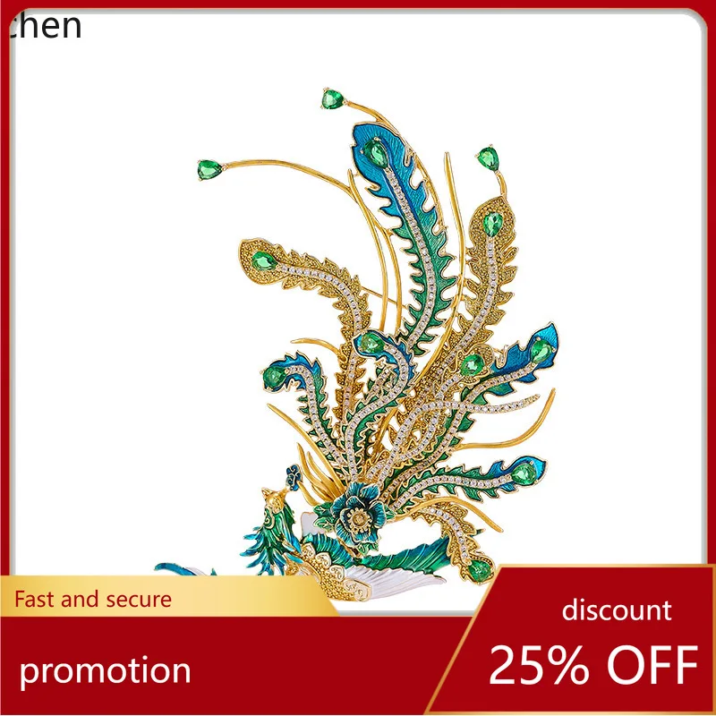 ZML brooch, high-end cheongsam coat fixing pin, new Chinese style sophisticated corsage accessory for women
ZML brooch, high-end cheongsam coat fixing pin, new Chinese style sophisticated corsage accessory for women