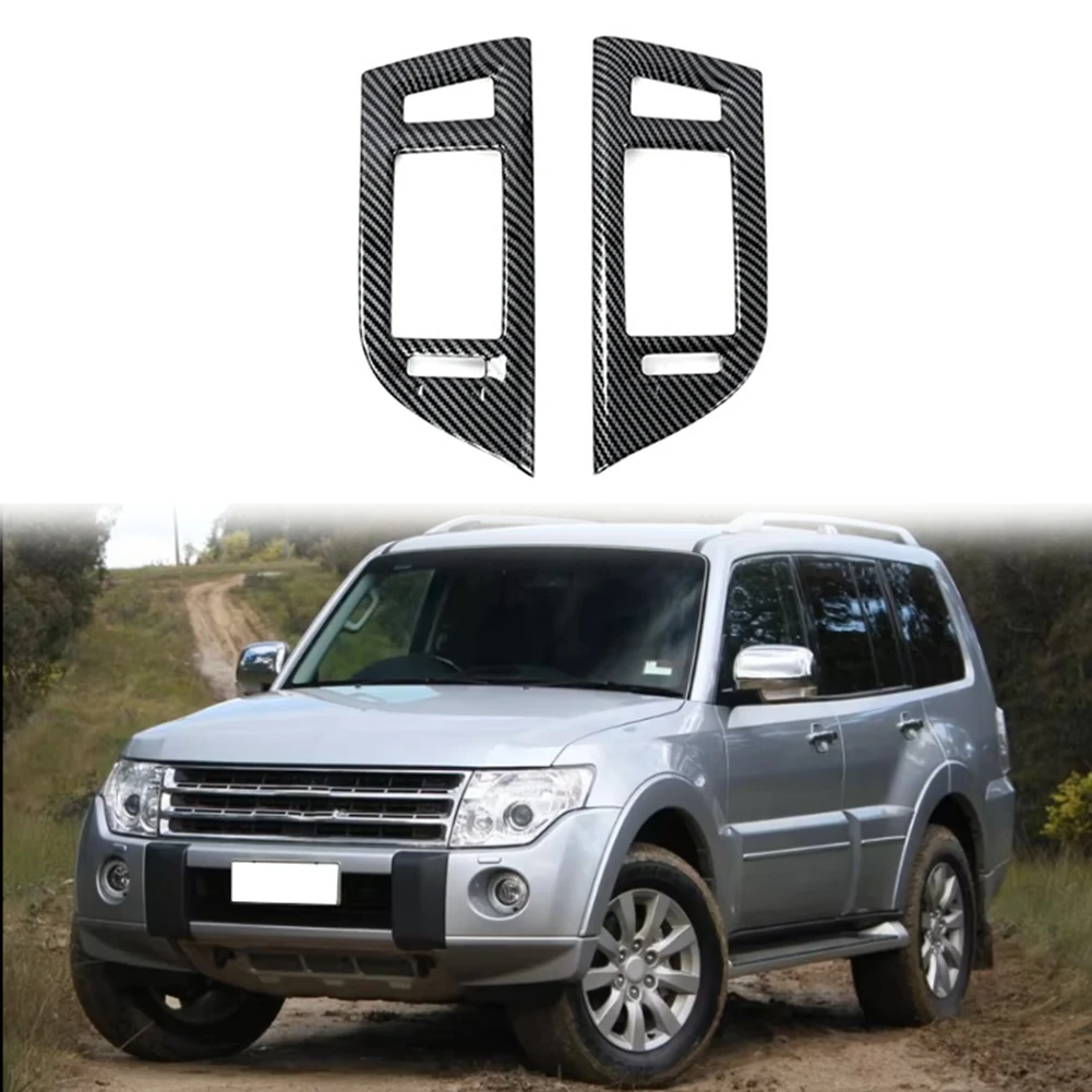 2PCS Car Interior Dashboard Center Console Air Vent A/C Outlet Frame Cover Trim Carbon Fiber Replacement For Pajero 2007-2019
2PCS Car Interior Dashboard Center Console Air Vent A/C Outlet Frame Cover Trim Carbon Fiber Replacement For Pajero 2007-2019