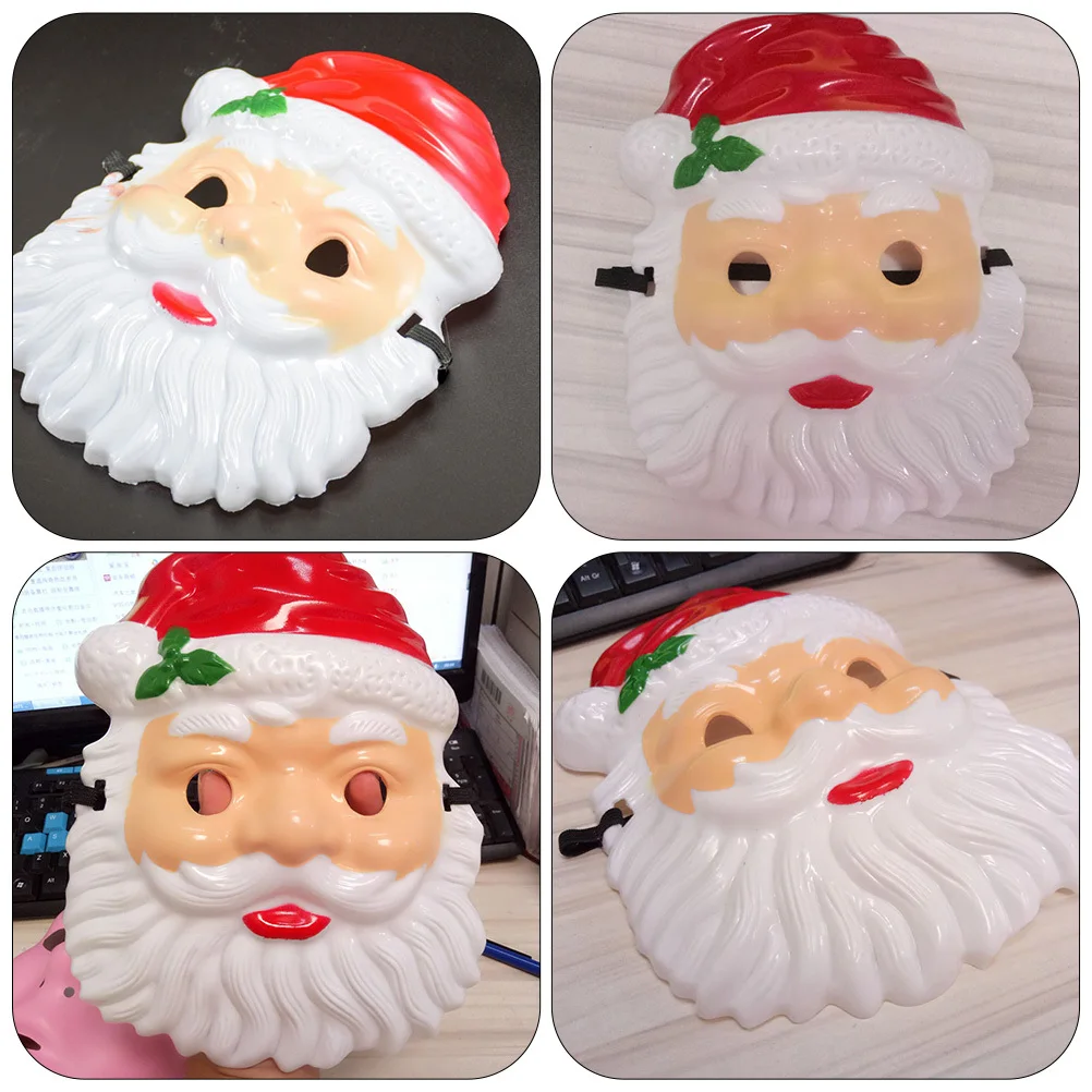 3Pcs Christmas Mask Santa Claus Modeling Mask Smooth Safe Edges Prop for Holiday Celebration Cosplay Fun
3Pcs Christmas Mask Santa Claus Modeling Mask Smooth Safe Edges Prop for Holiday Celebration Cosplay Fun