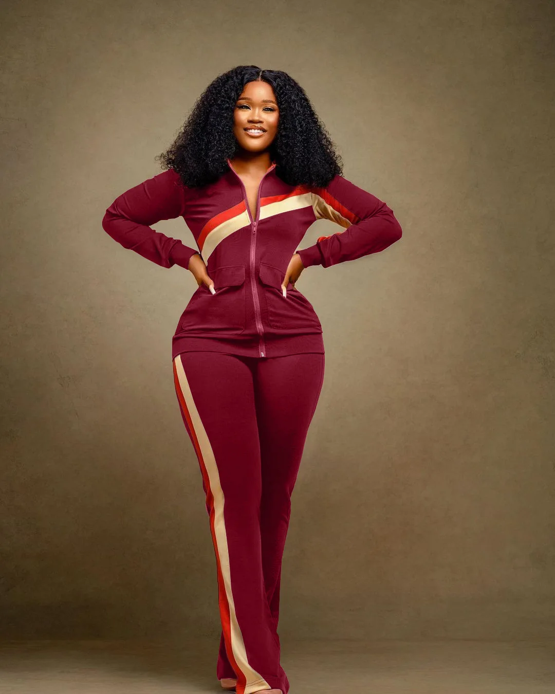 Женская осенняя одежда 2025, тонкая куртка на молнии с v-образным вырезом, брюки, обтягивающий спортивный костюм с длинными рукавами, Conjuntos De Mujer, 2 предмета, Elegante
Женская осенняя одежда 2025, тонкая куртка на молнии с v-образным вырезом, брюки, обтягивающий спортивный костюм с длинными рукавами, Conjuntos De Mujer, 2 предмета, Elegante