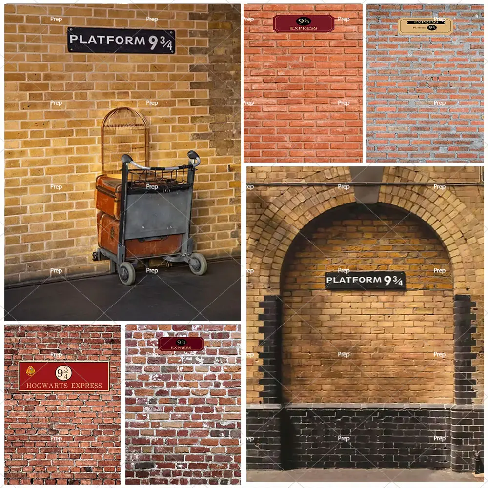Train platform Brick Wall Platform 9 3/4 railway Station Door Cover Banner Porch Sign Backdrop For Kids Birthday Baby Shower
Train platform Brick Wall Platform 9 3/4 railway Station Door Cover Banner Porch Sign Backdrop For Kids Birthday Baby Shower
