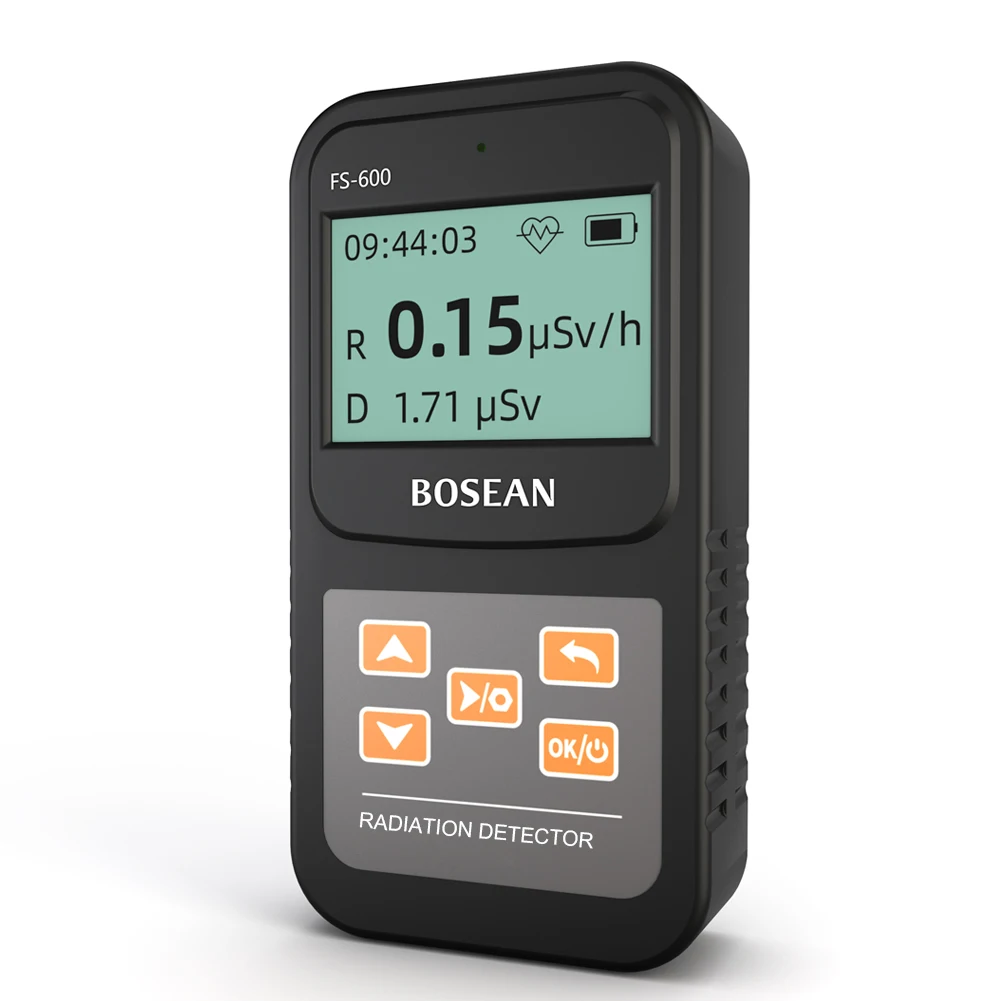 Bosean Handheld Nuclear Radiation Detector X-ray Beta Gamma Counter Emission Dosimeter Electronic Measuring Instrument
Bosean Handheld Nuclear Radiation Detector X-ray Beta Gamma Counter Emission Dosimeter Electronic Measuring Instrument
