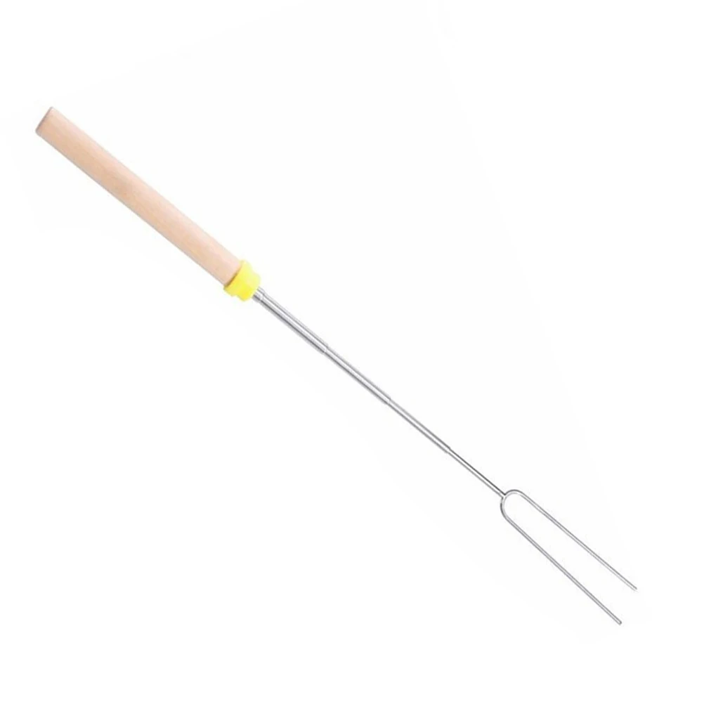 1 pc Marshmallow Roasting Stick Hot Dog Fork Stainless Steel BBQ Sausage Skewer Camping Tools Telescoping Long Cook
1 pc Marshmallow Roasting Stick Hot Dog Fork Stainless Steel BBQ Sausage Skewer Camping Tools Telescoping Long Cook