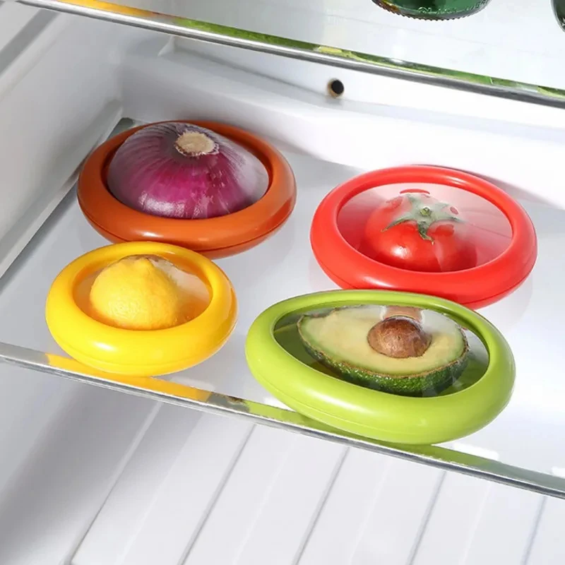 Fruit and vegetable sealed food storage box, lemon, tomato, avocado fresh sealed, reusable transparent lid
Fruit and vegetable sealed food storage box, lemon, tomato, avocado fresh sealed, reusable transparent lid