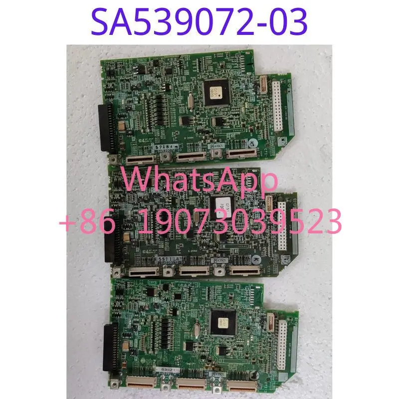 The function test of the second-hand frequency converter G1S motherboard SA539072-03 is intact
The function test of the second-hand frequency converter G1S motherboard SA539072-03 is intact