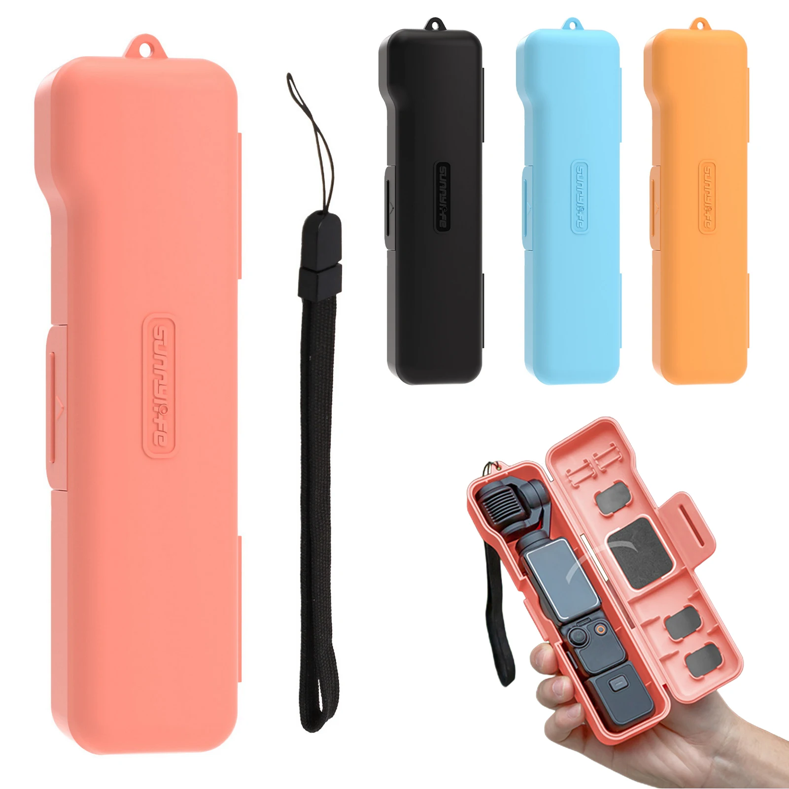 Storage Box Protective Case for Pocket 3 Waterproof Storage Bag with Carry Strap for Action Camera Accessories Travel Handbag
Storage Box Protective Case for Pocket 3 Waterproof Storage Bag with Carry Strap for Action Camera Accessories Travel Handbag