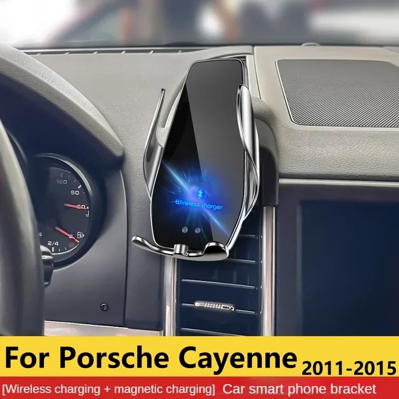 2011-2015 For Porsche Cayenne Phone Holder Wireless Charger Car Mobile Phone Mount Navigation Bracket GPS Support 360
2011-2015 For Porsche Cayenne Phone Holder Wireless Charger Car Mobile Phone Mount Navigation Bracket GPS Support 360