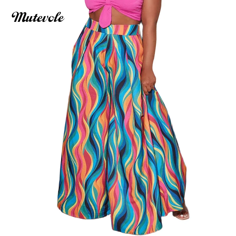 Mutevole Wide Leg Palazzo Pants with Pocket Women Casual Back Zipper Baggy Trousers
Mutevole Wide Leg Palazzo Pants with Pocket Women Casual Back Zipper Baggy Trousers