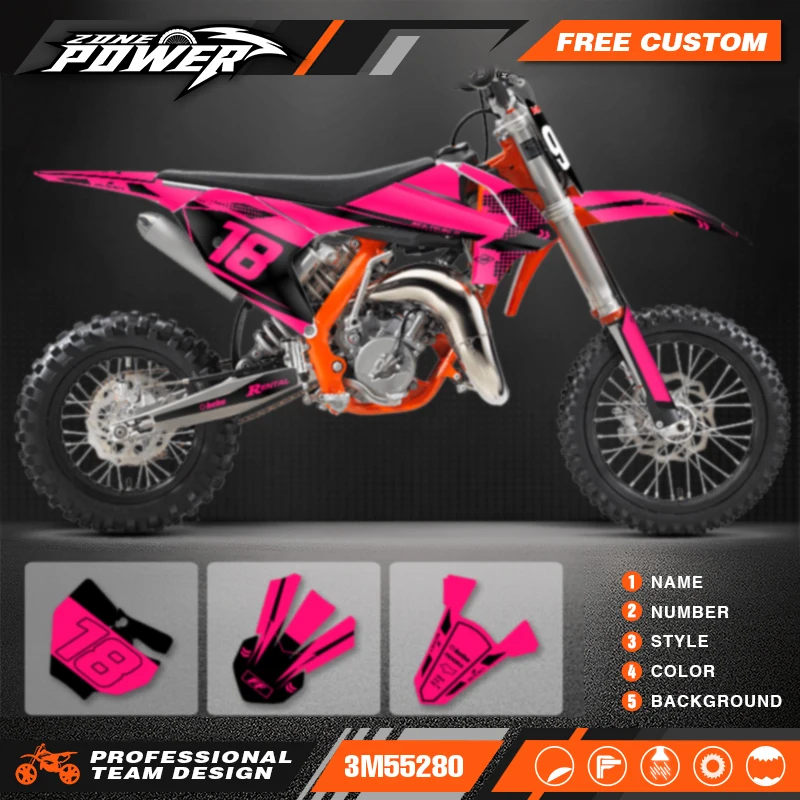 Powerzone Custom Team Decals Stickers Kits for KTM 2016 2017 2018 2019 2020 2021 2022 2023 SX65 SXF 65 Customized Number 19
Powerzone Custom Team Decals Stickers Kits for KTM 2016 2017 2018 2019 2020 2021 2022 2023 SX65 SXF 65 Customized Number 19
