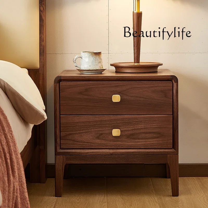 Nordic solid wood bedside table simple bedroom bedside shelf bedroom storage bedside cabinet
Nordic solid wood bedside table simple bedroom bedside shelf bedroom storage bedside cabinet