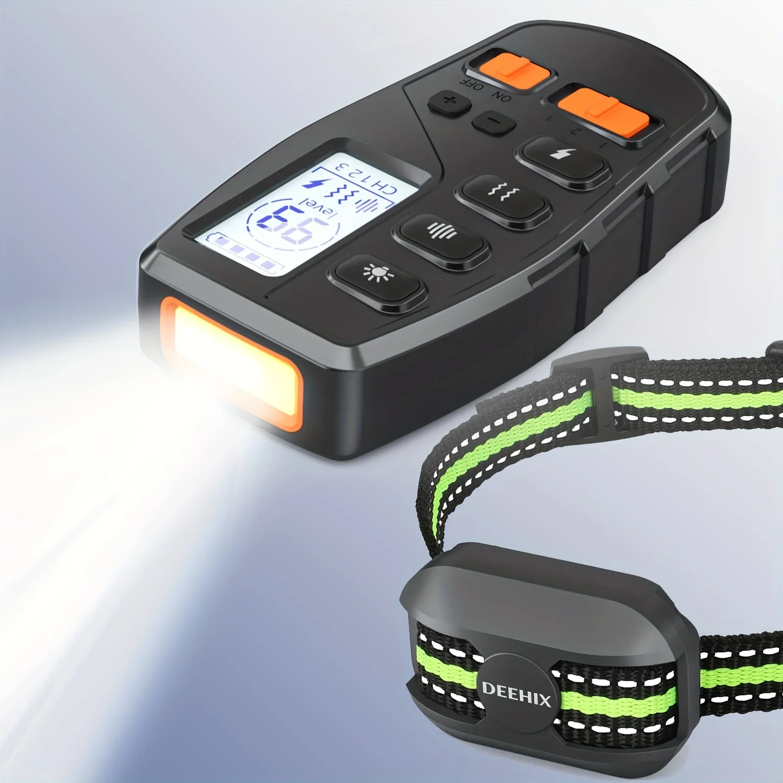 KEEHOME Remote-Controlled Dog Training Collars with a Range of 3280Ft, Featuring an Adjustable Nylon Strap, Electric Shock, Vibration, B
KEEHOME Remote-Controlled Dog Training Collars with a Range of 3280Ft, Featuring an Adjustable Nylon Strap, Electric Shock, Vibration, B
