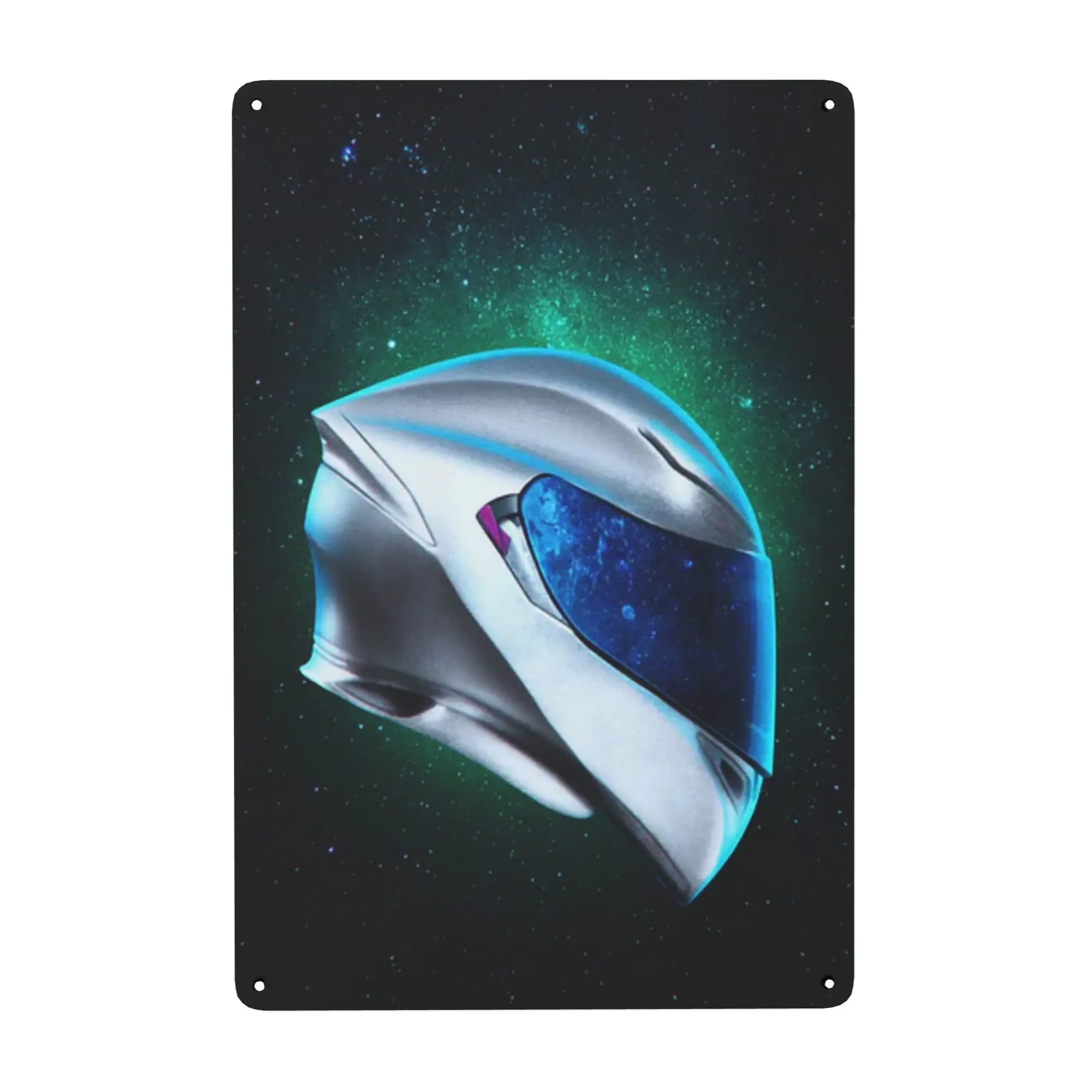 Futuristic Astronauts in Space Tin wall art Caravan Metal Ornament
Futuristic Astronauts in Space Tin wall art Caravan Metal Ornament