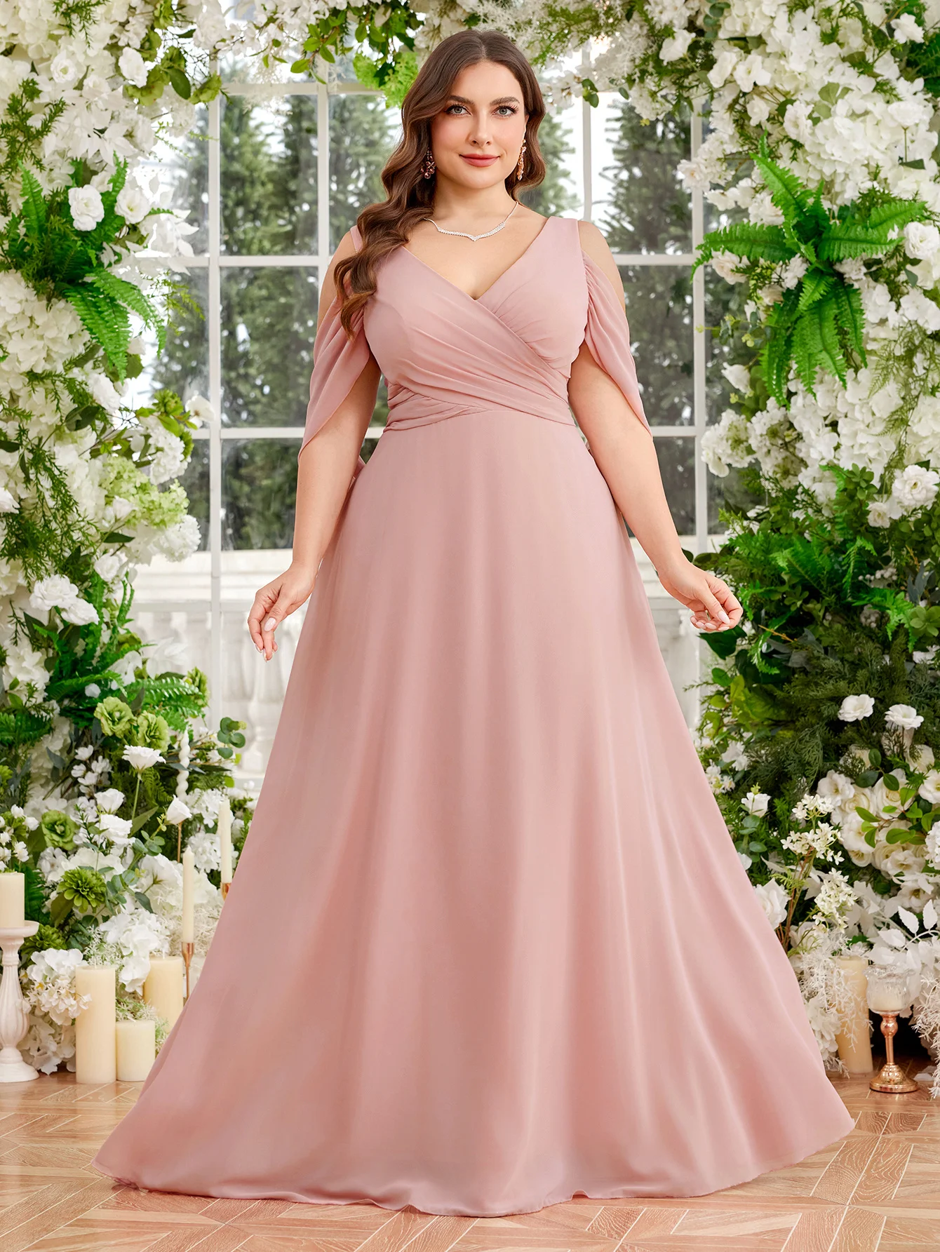 UNITHORSE Eco-Friendly Fabric Heart Collar Shoulder Strap Front Gathered A-Line Maxi Skirt Elegant Pink Evening Dress
UNITHORSE Eco-Friendly Fabric Heart Collar Shoulder Strap Front Gathered A-Line Maxi Skirt Elegant Pink Evening Dress