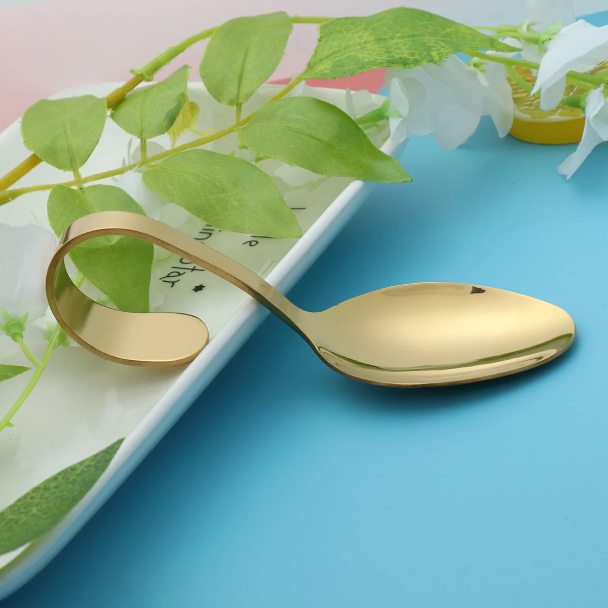 Curved Handle Spoon Stainless Steel Mirror Polish Serving Spoon For Wedding Party Buffet Tableware Golden Kitchen Bar Tool
Curved Handle Spoon Stainless Steel Mirror Polish Serving Spoon For Wedding Party Buffet Tableware Golden Kitchen Bar Tool