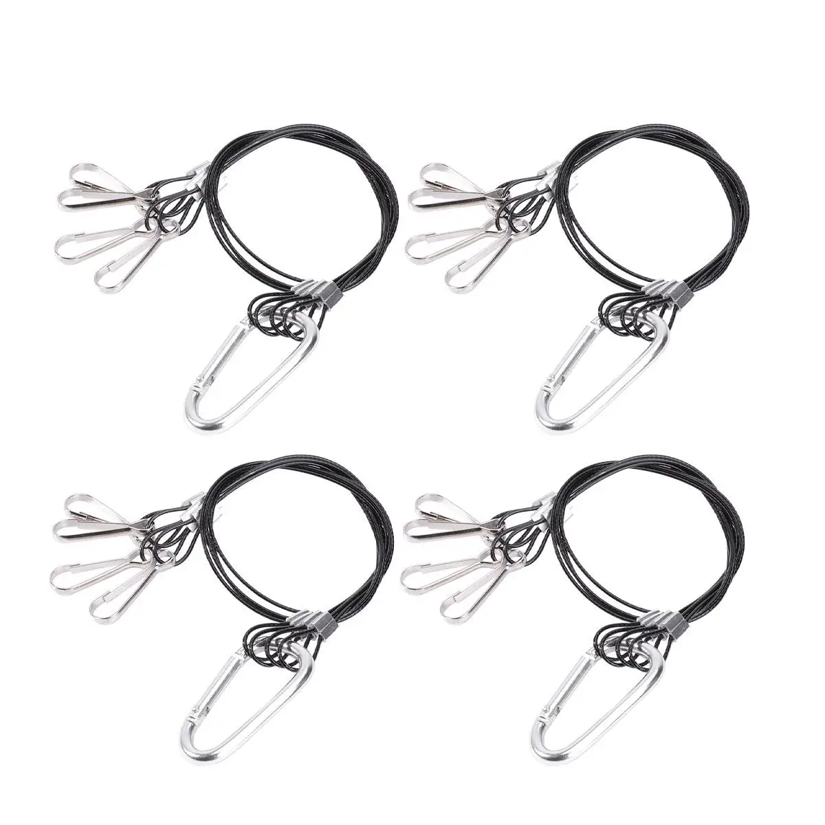 4Pcs Grow Light Hanging Wire Steel Safety Rope 1.5mm X 400Mm for Plant LED Lights Hydroponics System Light Holder Rope Hangers
4Pcs Grow Light Hanging Wire Steel Safety Rope 1.5mm X 400Mm for Plant LED Lights Hydroponics System Light Holder Rope Hangers