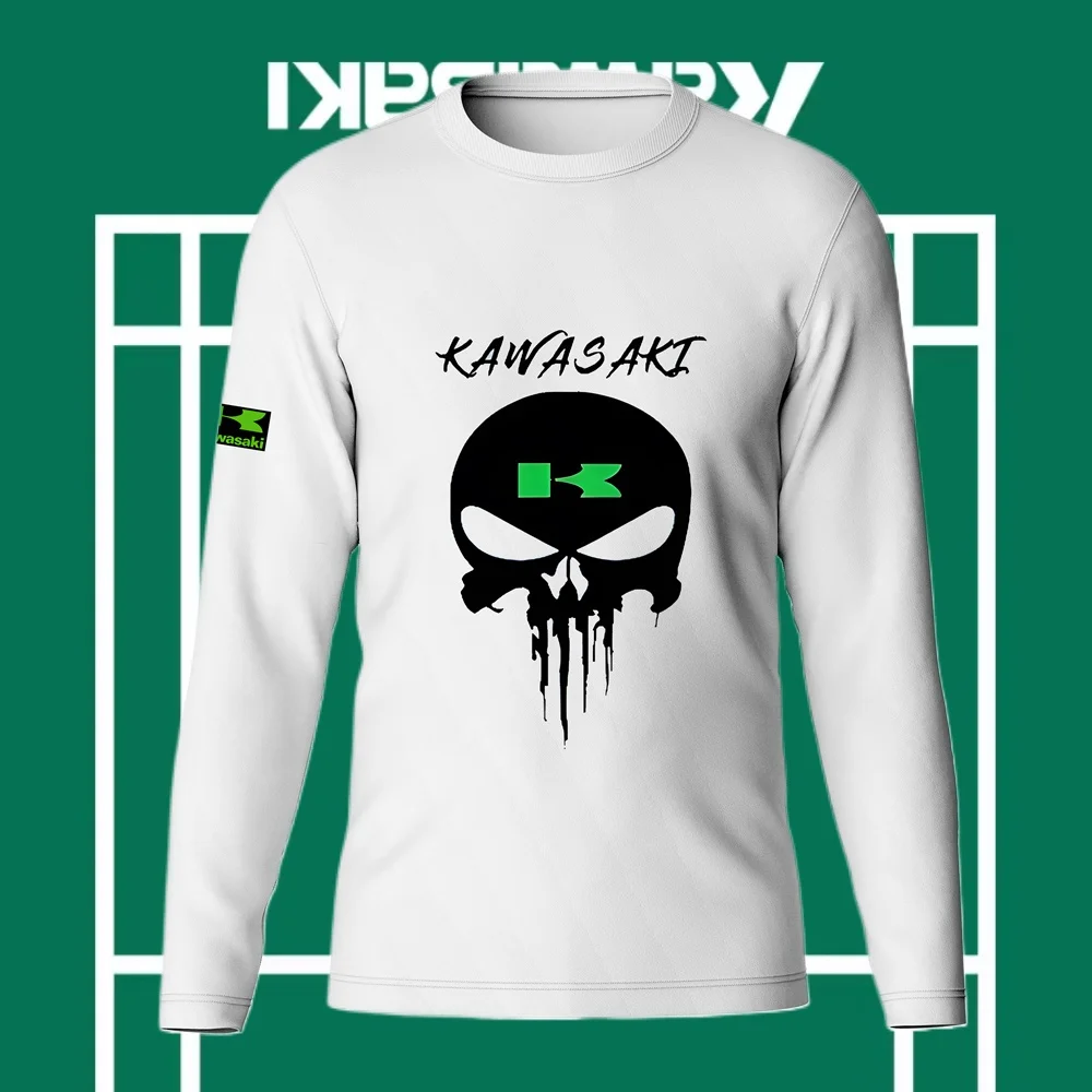 Kawasaki Motorcycle Racing Team Men T-shirt Long Sleeve Spring Autumn Women Tee Shirts 2025 New Sports Children Clothes Tops
Kawasaki Motorcycle Racing Team Men T-shirt Long Sleeve Spring Autumn Women Tee Shirts 2025 New Sports Children Clothes Tops