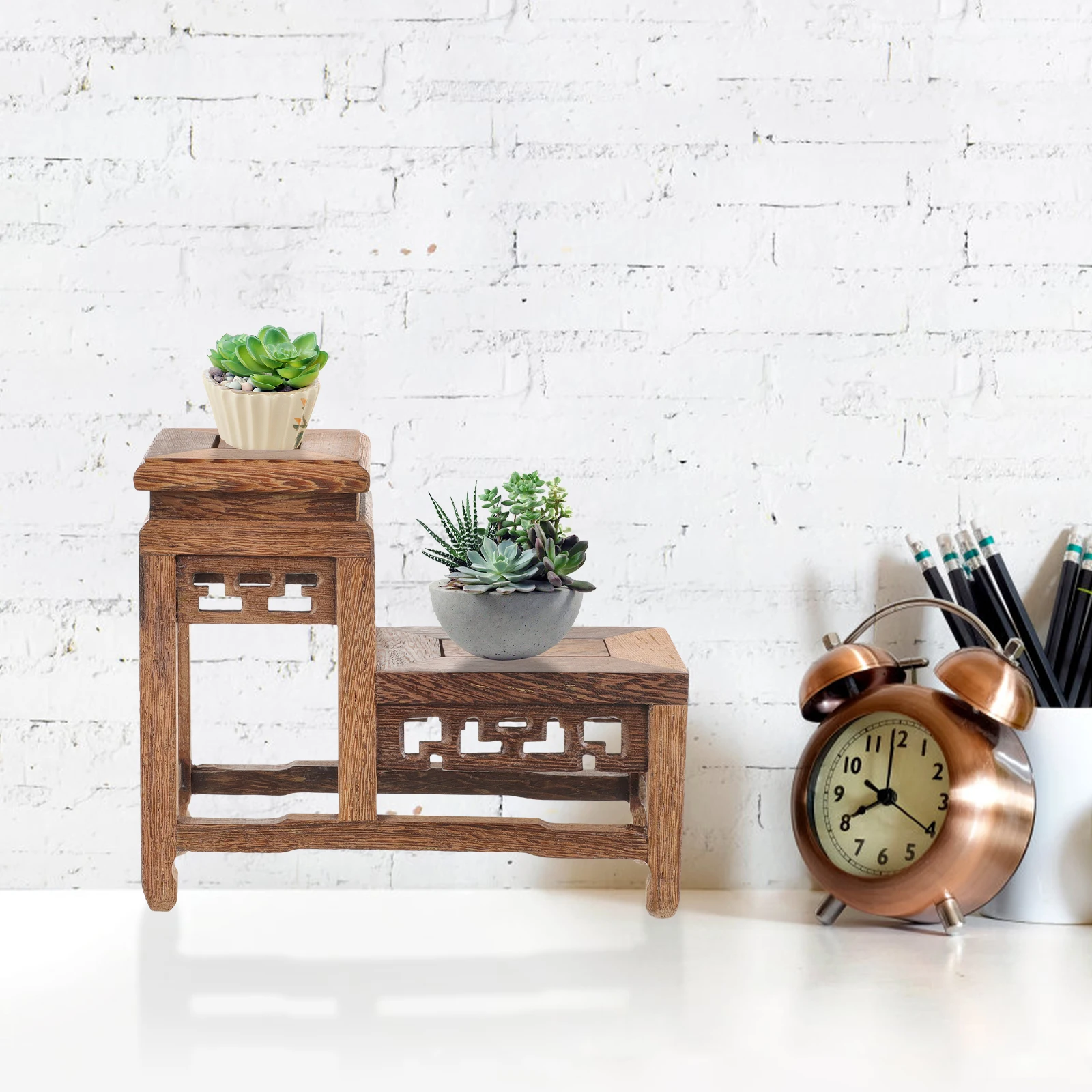 Retro Wooden Plant Stand Holder Decorative Base Premium Wood Planter Holder for Indoor Garden Display Rack Potted
Retro Wooden Plant Stand Holder Decorative Base Premium Wood Planter Holder for Indoor Garden Display Rack Potted