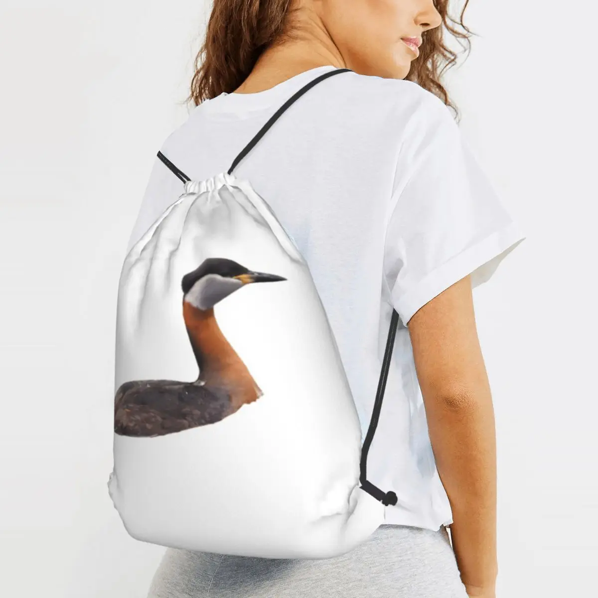 Red-necked Grebe Backpacks Fashion Drawstring Bundle Pocket Sundries Bag Book Bags for Man Woman Students
Red-necked Grebe Backpacks Fashion Drawstring Bundle Pocket Sundries Bag Book Bags for Man Woman Students